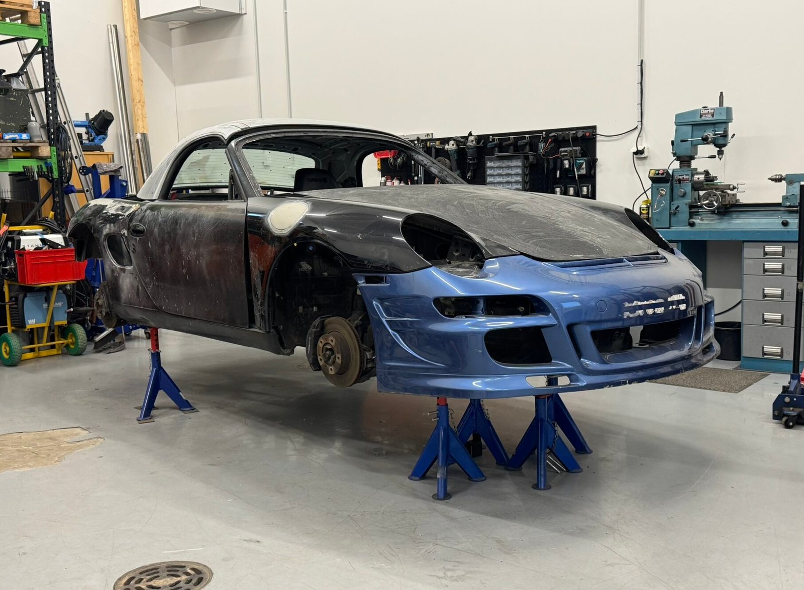 Porsche 986 1.8t moottorin kannakkeet